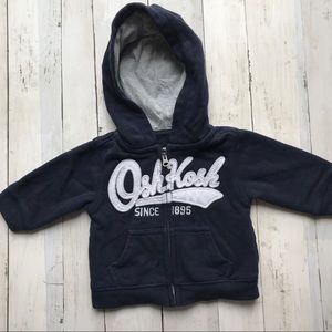 Oshkosh B’gosh Baby Zippered Sweatshirt/Hoodie